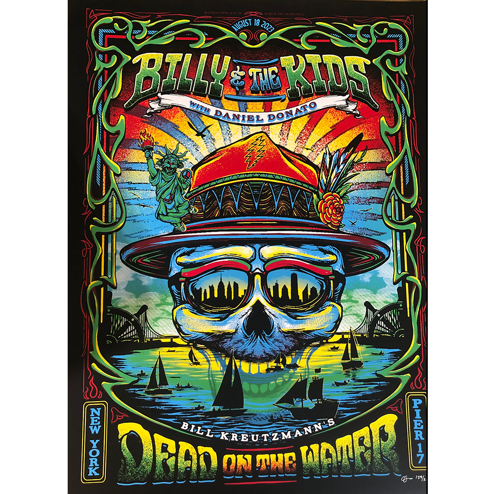 Dead On the Water Tour Poster