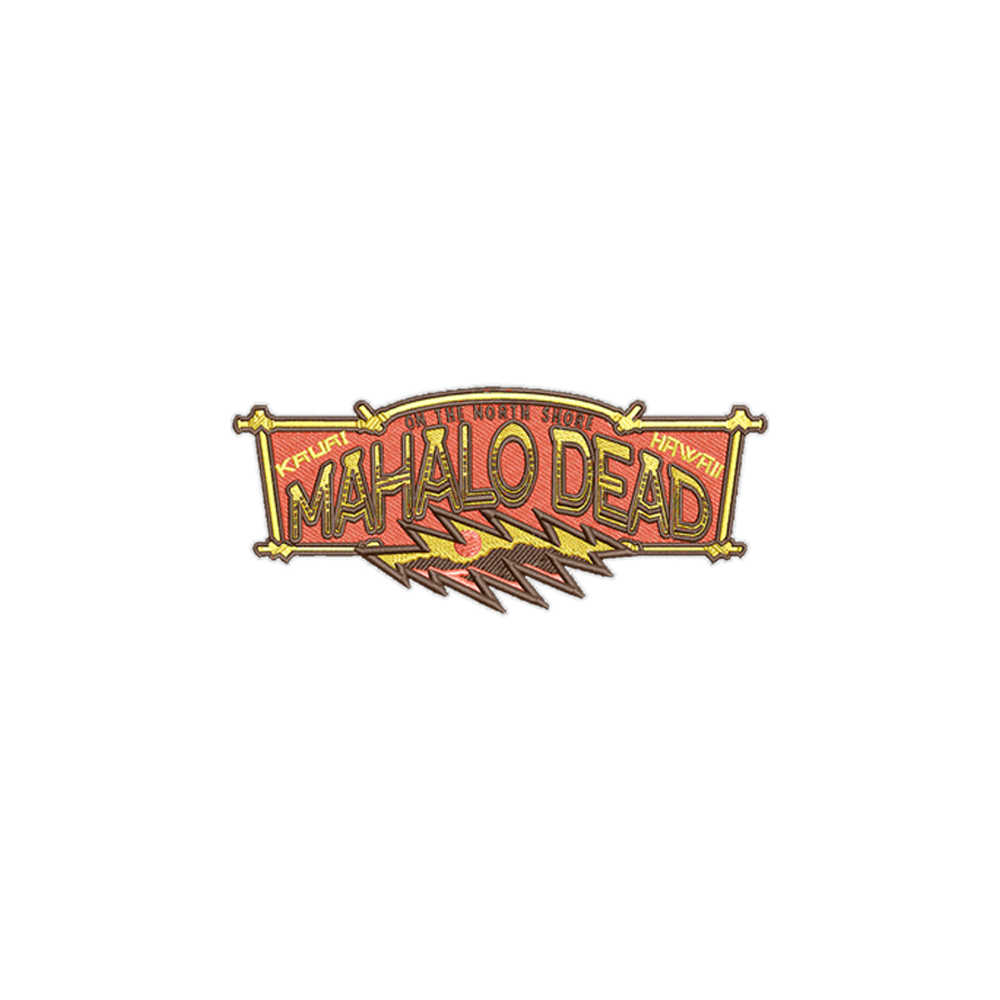 Mahalo Dead Logo Patch