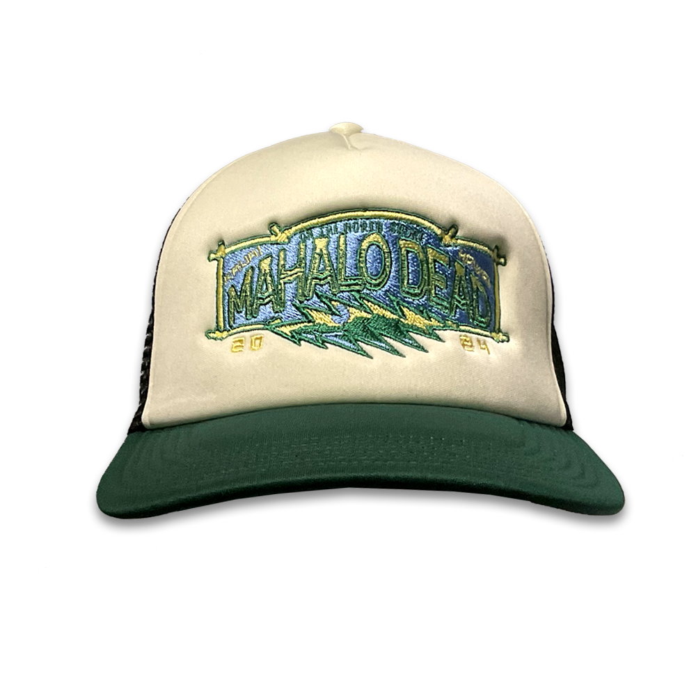 Mahalo Dead Trucker Hat