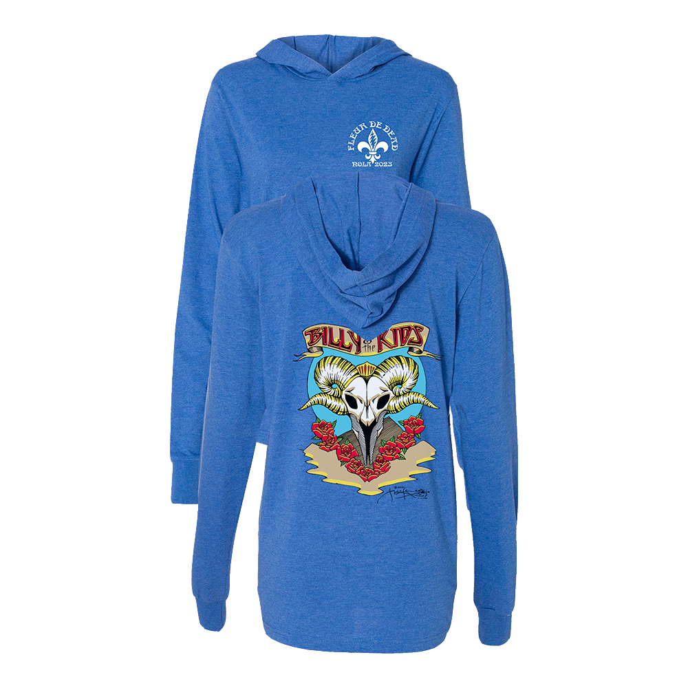 Fleur de Dead Skull Hoodie