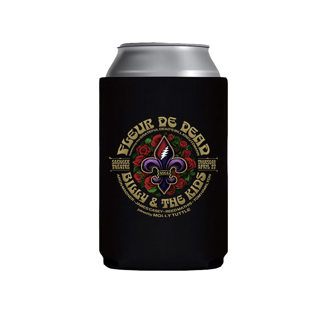 Fleur de Dead Rose Koozie