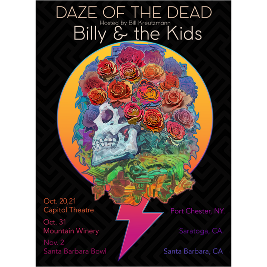 Daze of the Dead Android Jones Tour Poster