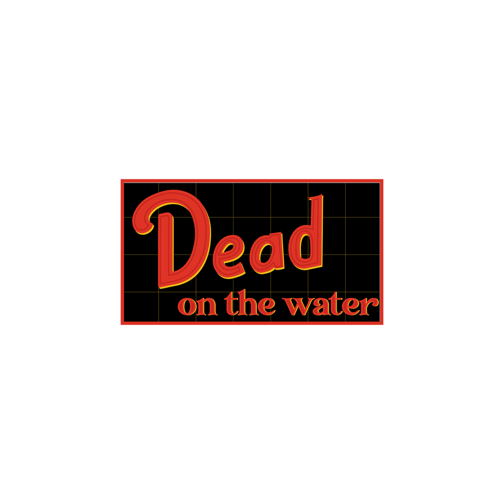 Dead On the Water Sticker
