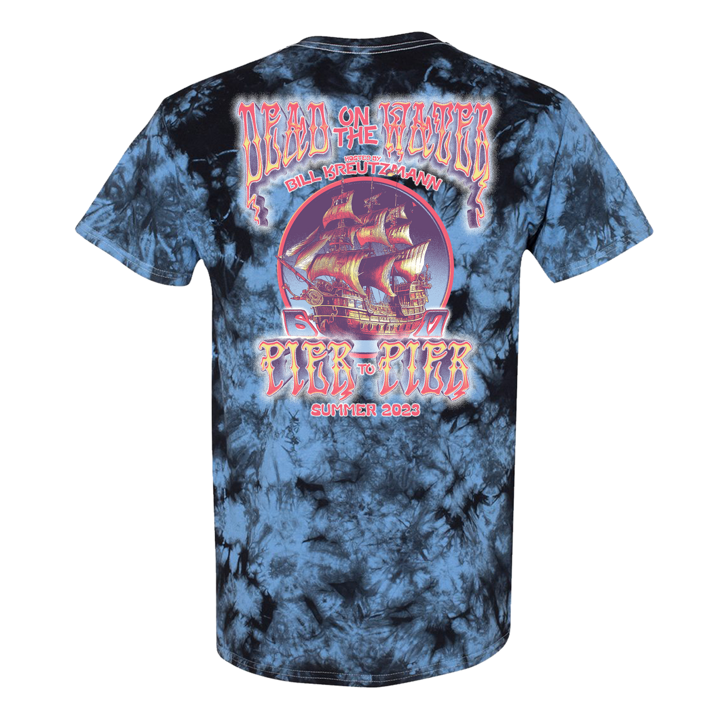 Dead On the Water Tie-Dye T-Shirt